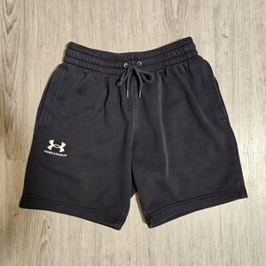 Under Armour Men's Black Athletic Fleece Shorts Size Small